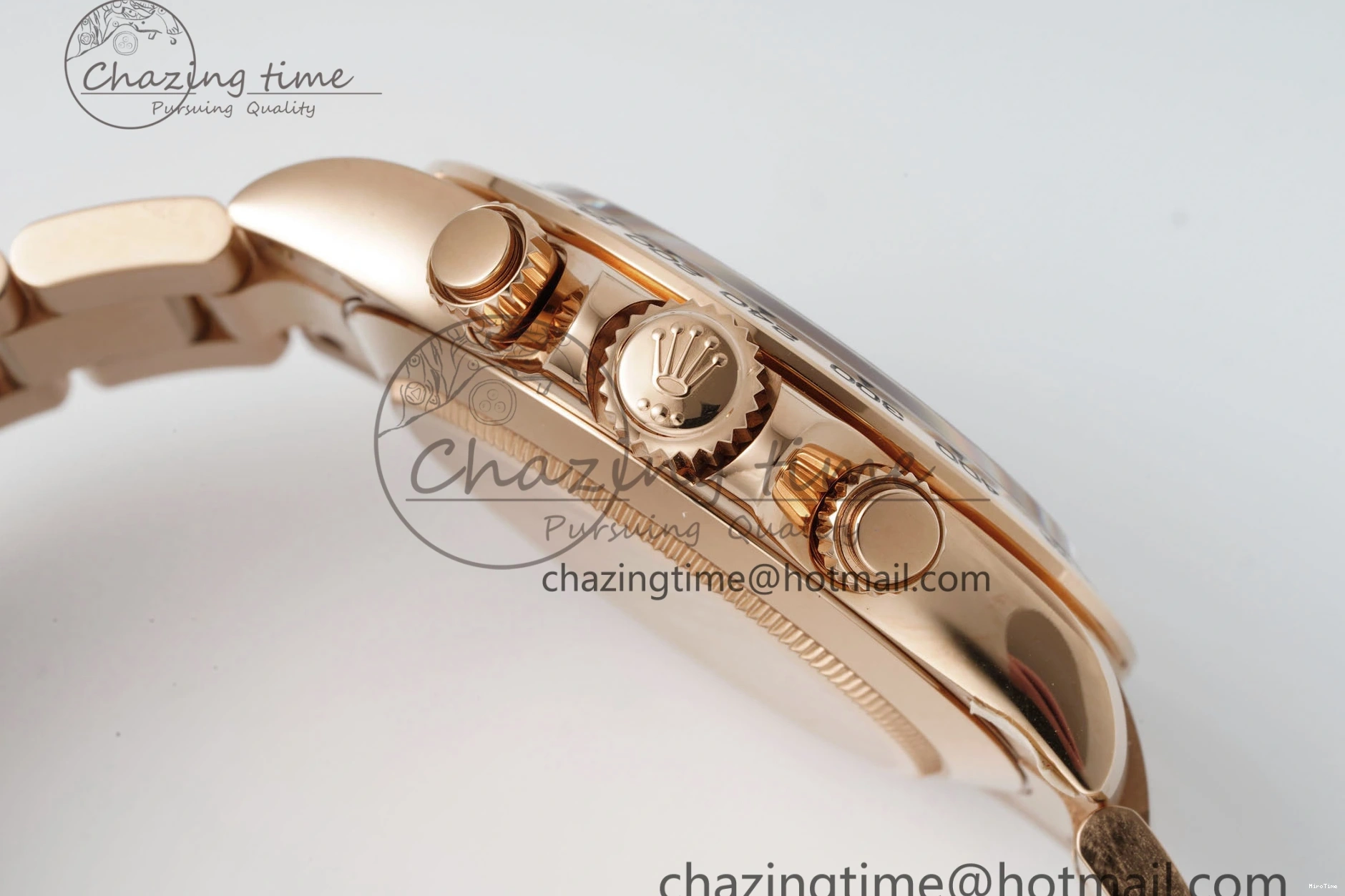 MiroTime 1227 Daytona 116505 BTF 1:1 Best Edition Black Diamonds Dial on RG Bracelet SA Snug 2118